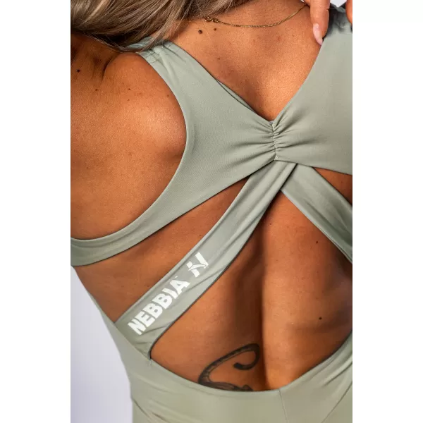  Alakformáló fitnesz overall STRONG BEAUTY 427 LIGHT GREEN Nebbia 