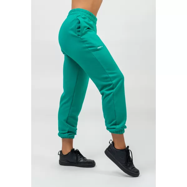  Sport bő melegítőnadrág GYM TIME 281 GREEN Nebbia 
