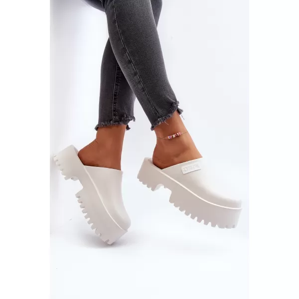  Női papucs BIG STAR NN274015 WHITE Big Star Shoes 