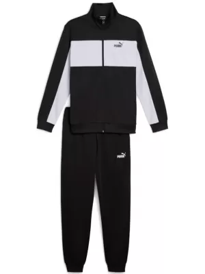 Férfi készlet PUMA POLY COLORBLOCK SUIT 687304-01 FEKETE