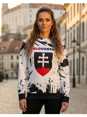 Női funkcionális pulóver prémium ALTISPORT VOJ/ALW036SL/MI01 ABSZTRAKCIÓ