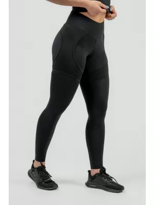 Női sport leggings INTENSE Mesh 838 BLACK Nebbiával