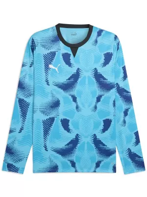 Ing PUMA TEAMTARGET GK LS JERSEY 706519_02 BRIGHT AQUA / FÉNYES AQUA / PUMA FEHÉR