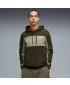 Férfi pulóver PUMA ESS BLOCK HOODIE FL 684686-82 ZÖLD