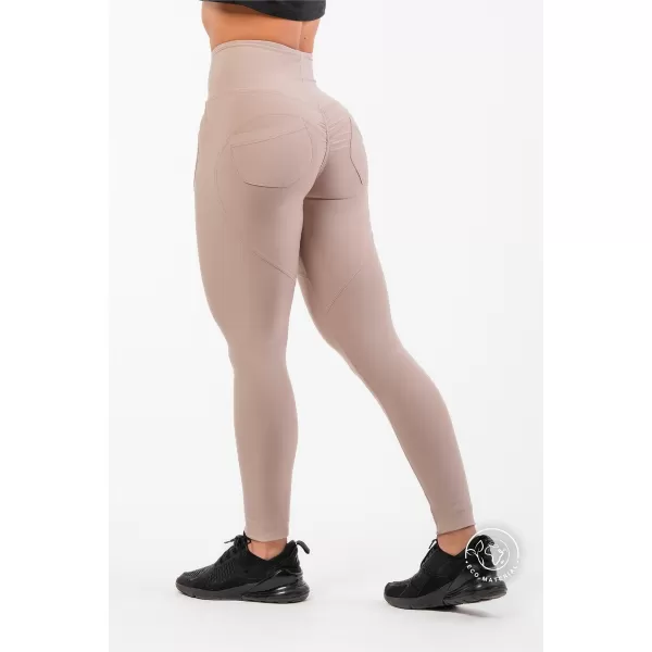  Lifting Effect Bubble Butt Magas derekú leggings 587 CREAM Nebbia 