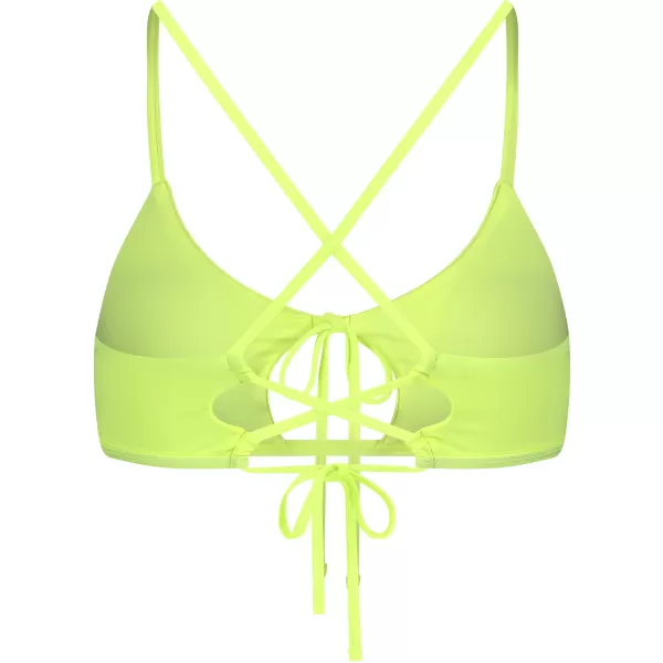  Női bikini - felső rész NORDBLANC NBSSS8211 SÁRGA 