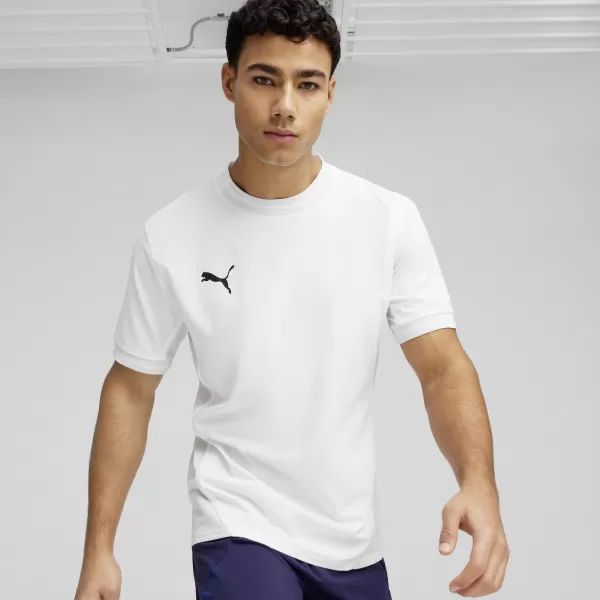  Ing PUMA TEAMFINAL JERSEY 705737_04 PUMA WHITE/FEKETE/FEATHERGRAY 