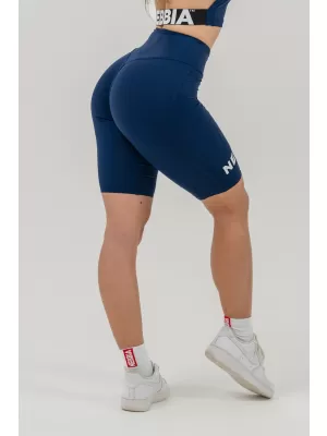 SNATCHED 614 SÖTÉKKÉK Nebbia 9 hüvelykes magas derekú leggings