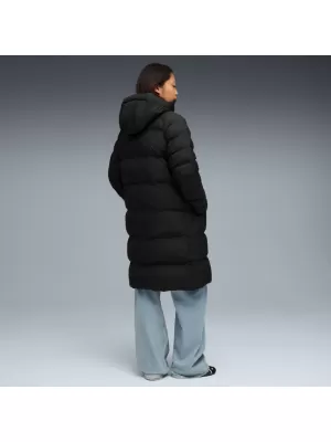 Női kabát PUMA MONO HOODED PARKA 688384-01 FEKETE