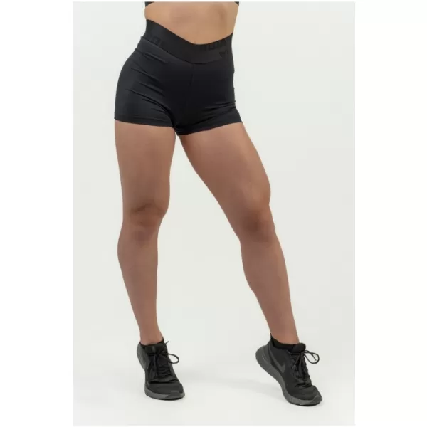  Női, magas derekú kompressziós rövidnadrág INTENSE Leg Day 832 BLACK Nebbia 