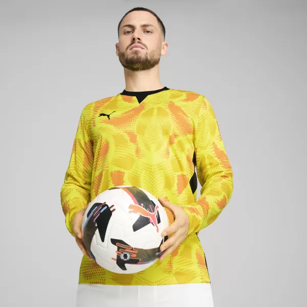  Ing PUMA TEAMTARGET GK LS JERSEY 706519_02 BRIGHT AQUA / FÉNYES AQUA / PUMA FEHÉR 