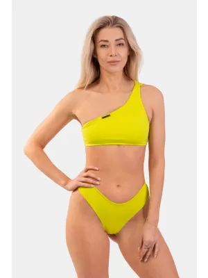 One Shoulder Bandeau bikini felső - 448 GREEN Nebbia felső