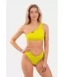 One Shoulder Bandeau bikini felső - 448 GREEN Nebbia felső