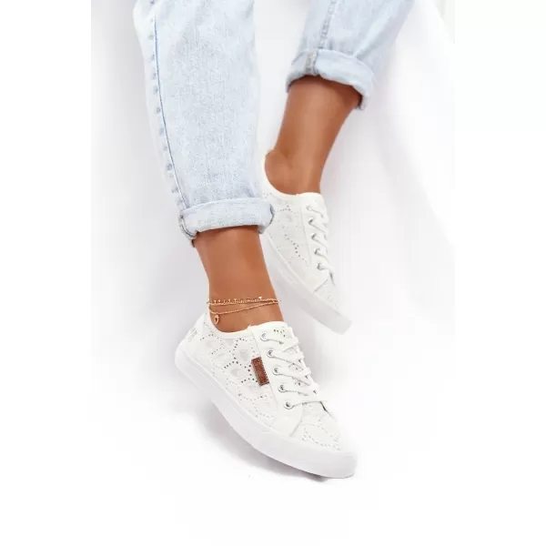  Női divatos tornacipő BIG STAR W274925 WHITE Big Star Shoes 
