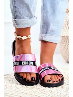 Női divatpapucs BIG STAR GG274008 PINK Big Star Shoes