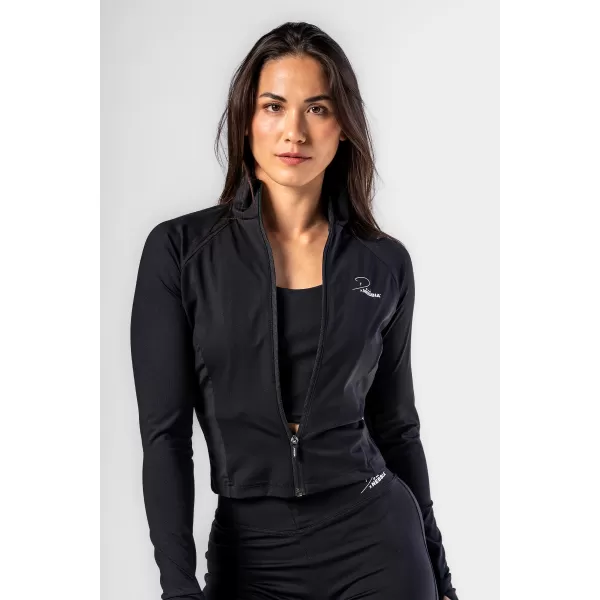  Deni x Fitness cipzáras felső 314 BLACK Nebbia 