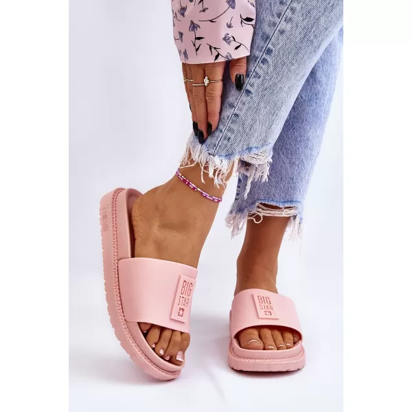  Női papucs BIG STAR LL274425 PINK Big Star Shoes 