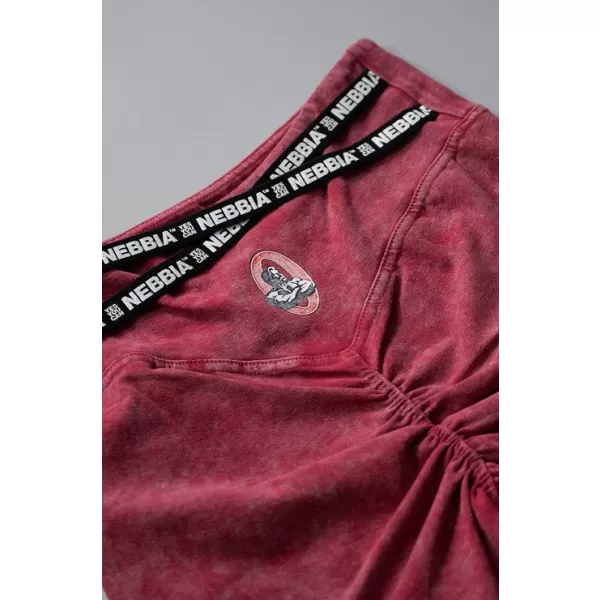  Mosott leggings, magas derékú HERITAGE 780 RED Nebbia 