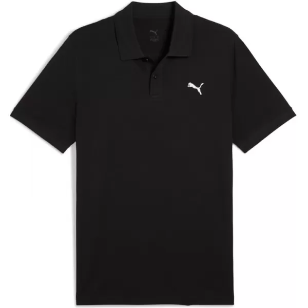  Mens t -phirt gallérral PUMA ESS PIQUE POLO 682554-01 FEKETE 