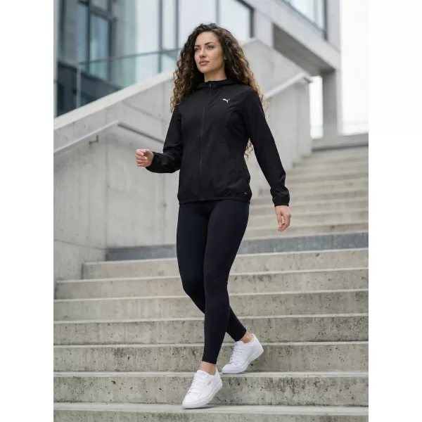  Női kabát PUMA RUN VELOCITY WOVEN JACKET W 526584-01 FEKETE 