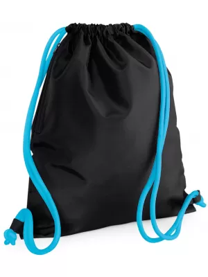 | BG 110 BLACK/SURF BLUE BagBase
