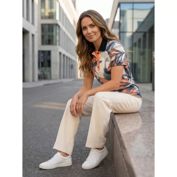  Női funkcionális T -piró prémium gallérral ALTISPORT VOJ/ALW111TR05 NARANCS 