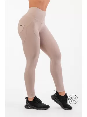 Lifting Effect Bubble Butt Magas derekú leggings 587 CREAM Nebbia