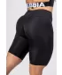 GYM THERAPY 628 BLACK Nebbia 10 hüvelykes magas derekú kerékpáros rövidnadrág