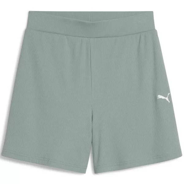  Hölgyek rövidnadrágja PUMA ESS ELEVATED SHORTS 685026_30 ZÖLD HOLD 