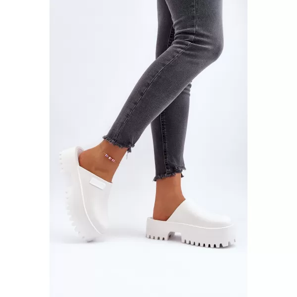  Női papucs BIG STAR NN274015 WHITE Big Star Shoes 