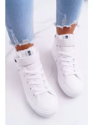 Női bőr bokacsizma BIG STAR V274541FW WHITE Big Star Shoes