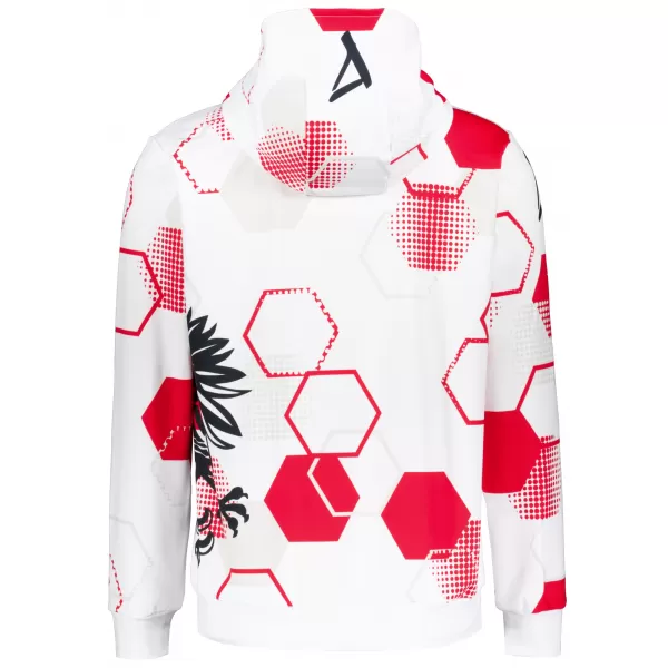  Férfi funkcionális pulóver prémium ALTISPORT VOJ/ALM036PL/MI01 HEXA-WH 
