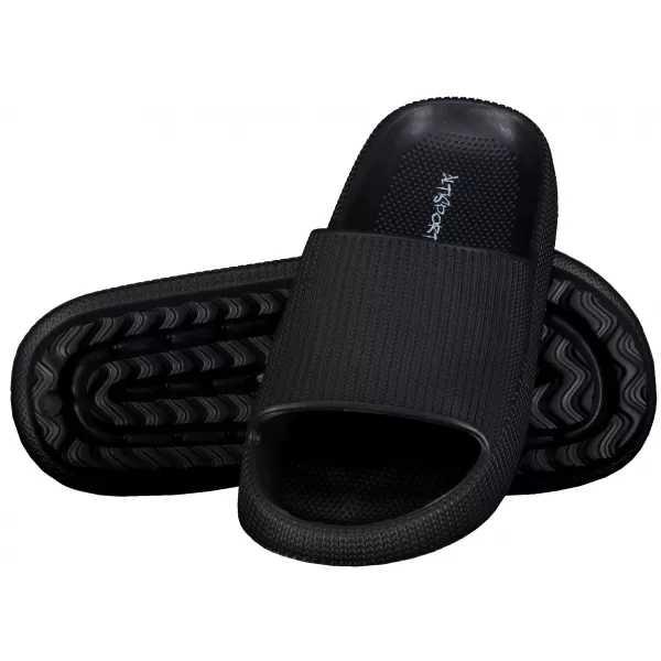  Papucs ALTISPORT RENGA FEKETE 
