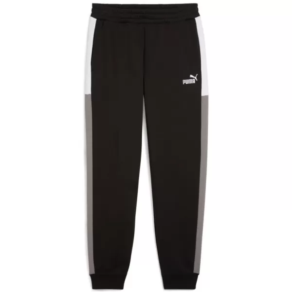  Férfi melegítőnadrág PUMA ESS BLOCK SWEATPANTS FL CL 684688-01 FEKETE 