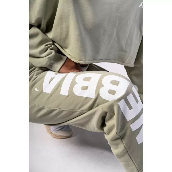  Bő bő melegítőnadrág BOYFRIEND STYLE 432 LIGHT GREEN Nebbia 