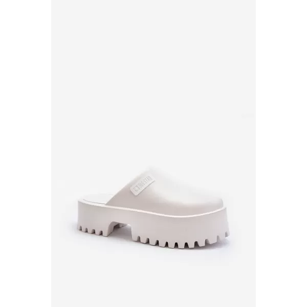  Női papucs BIG STAR NN274015 WHITE Big Star Shoes 
