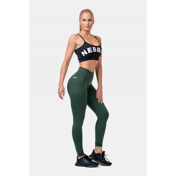  Klasszikus HERO leggings magas derékkal 570 DARK GREEN Nebbia 