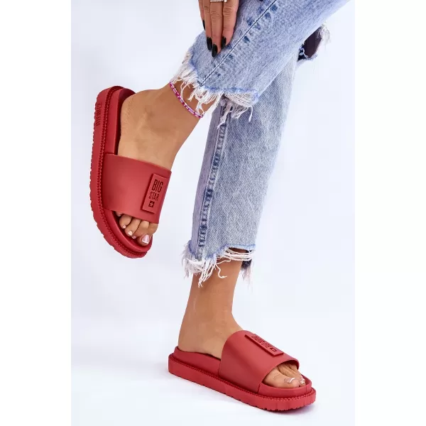  Női papucs BIG STAR LL274430 RED Big Star Shoes 