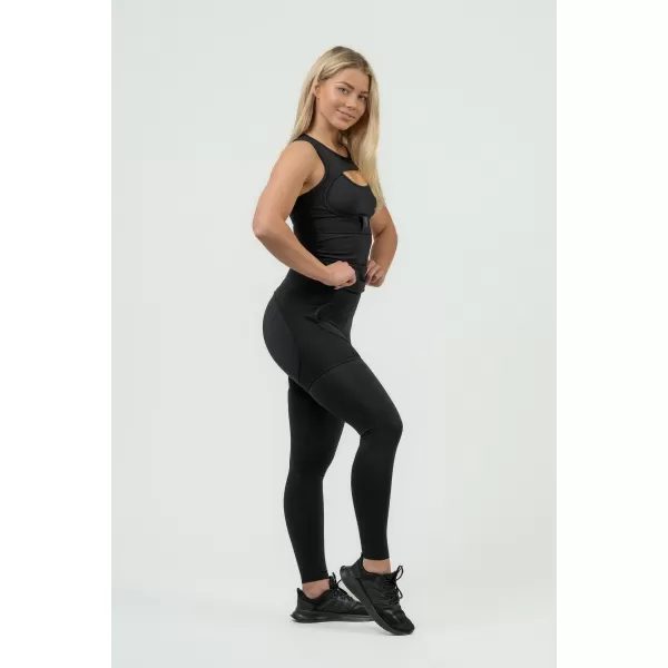 Női sport leggings INTENSE Mesh 838 BLACK Nebbiával 