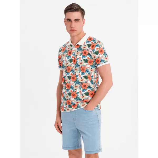  Férfi t -póló OMBRE OM-POSS-0149 FEHÉR 