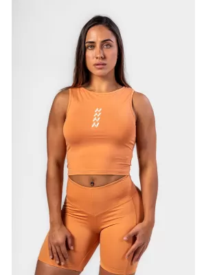 Crop top tank felső CONFIDENCE 476 ORANGE Nebbia