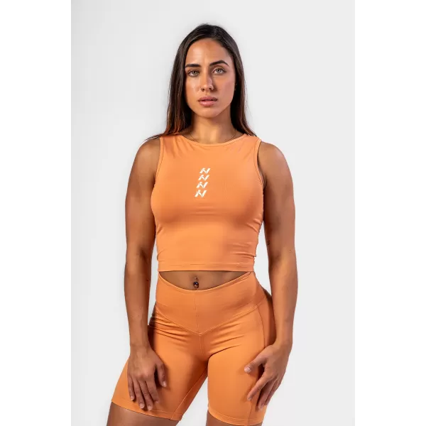 Crop top tank felső CONFIDENCE 476 ORANGE Nebbia 