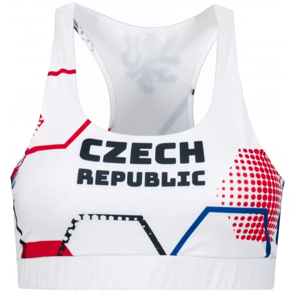  Női funkcionális sport melltartó prémium ALTISPORT VOJ/ALW036POD01 HEXA FEHÉR 