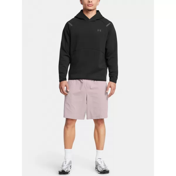  Férfi pulóver UNDER ARMOUR UNSTOPPABLE FLC HD EU 1389350-001 FEKETE 