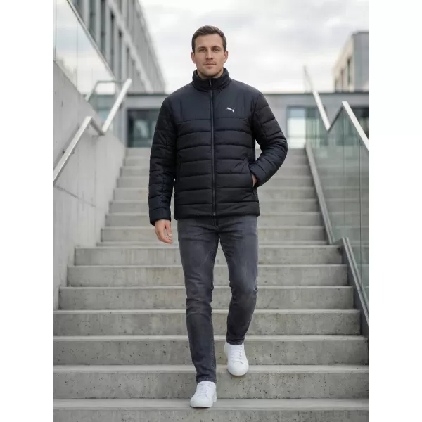  Férfi dzseki PUMA ESS PADDED JACKET 685210-01 FEKETE 