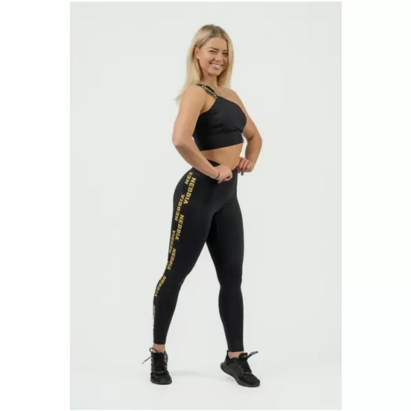  Női sportmelltartó nagy támasztékkal INTENSE Asymmetric 841 BLACK Nebbia 