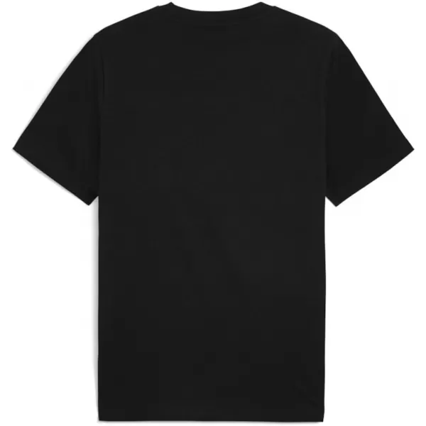  Ing PUMA ESS TAPE TEE 684674-01 FEKETE 