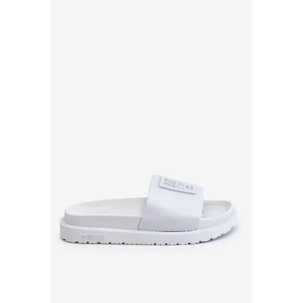  Női papucs BIG STAR LL274428 WHITE Big Star Shoes 