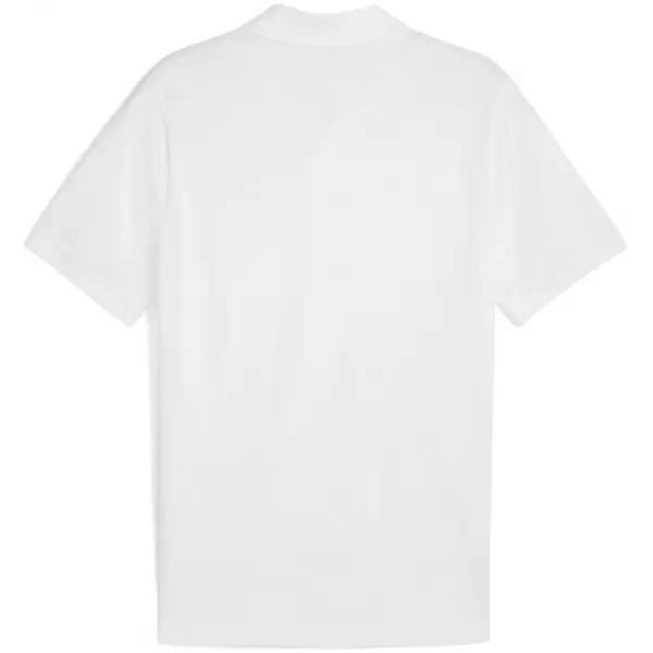  Mens t -phirt gallérral PUMA ESS PIQUE POLO 682554-02 FEHÉR 