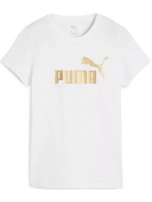 Ing PUMA ESS METALLIC NO. 1 LOGO TEE 631536-52 FEHÉR